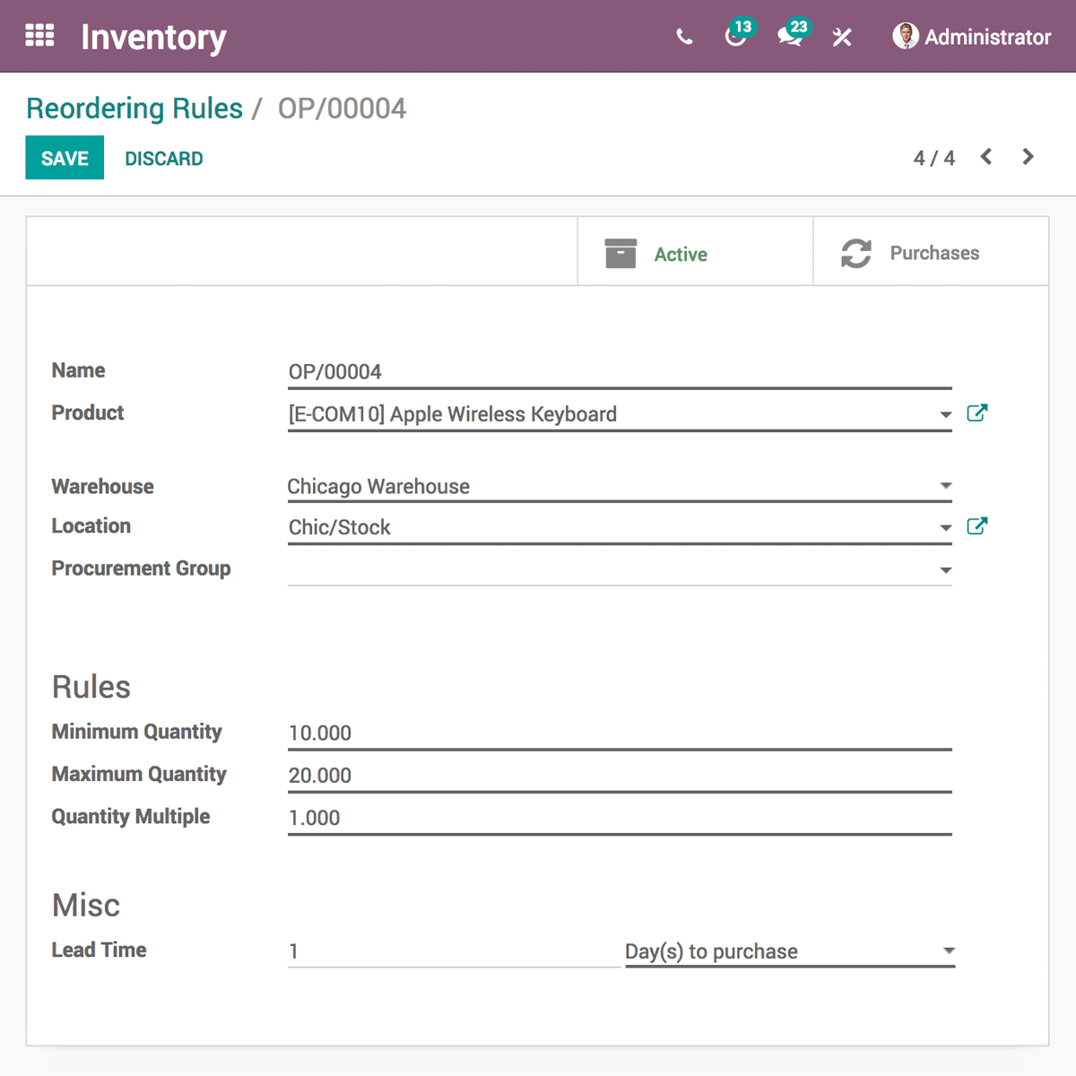 Odoo CRM Software